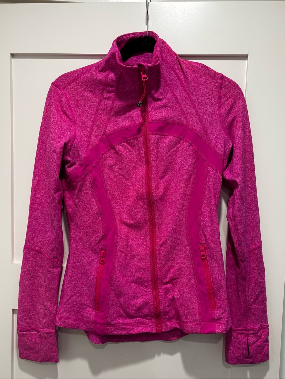 lululemon athletica Pink Full-Zip Athletic Jacket